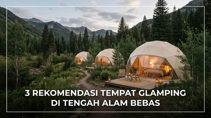 3 Rekomendasi Tempat Glamping Di Tengah Alam Bebas