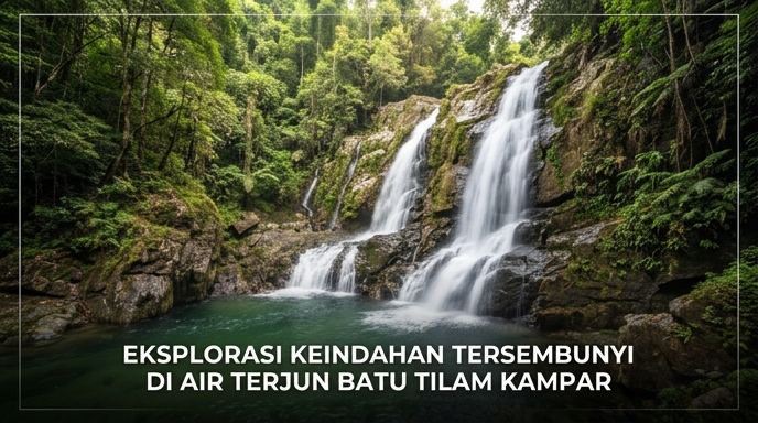 Eksplorasi Keindahan Tersembunyi Di Air Terjun Batu Tilam Kampar