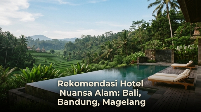 Rekomendasi Hotel Nuansa Alam: Bali, Bandung, Magelang